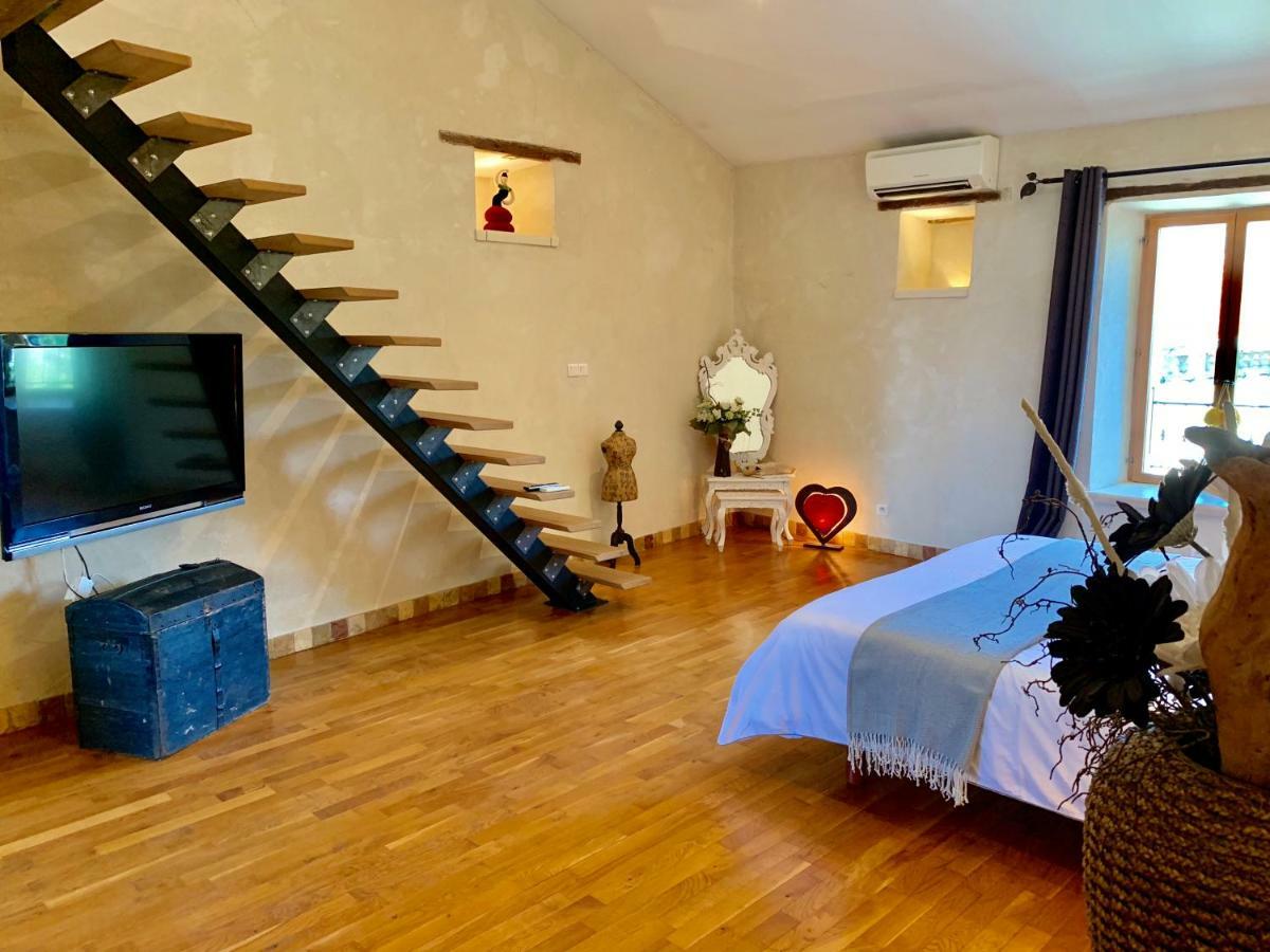 Authentique Bijou Coeur D'Orange A 2 Pas Du Theatre Antique! Villa Luaran gambar