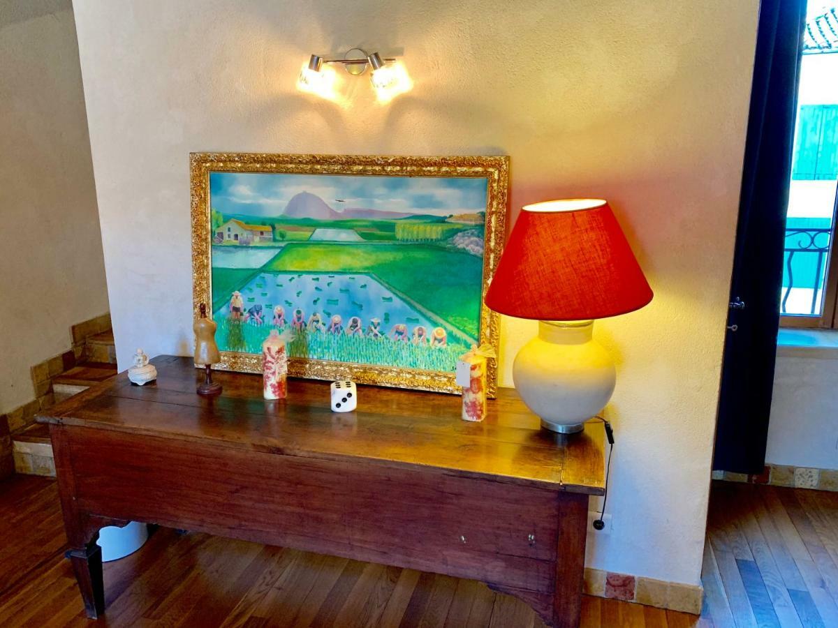Authentique Bijou Coeur D'Orange A 2 Pas Du Theatre Antique! Villa Luaran gambar